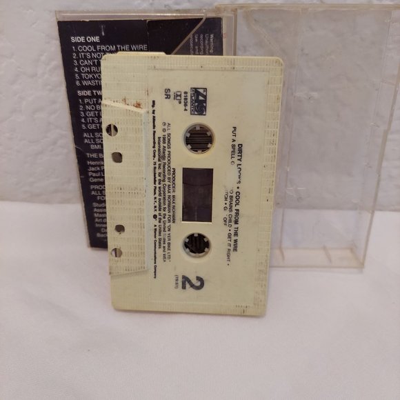 Dirty Looks - Cool From The Wire (1988 Atlantic Recording) Cassette Tape Vintage - Picture 4 of 5